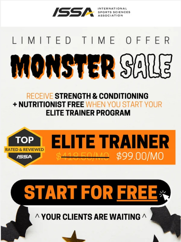 International Sports Sciences Association Receive Bonus Courses