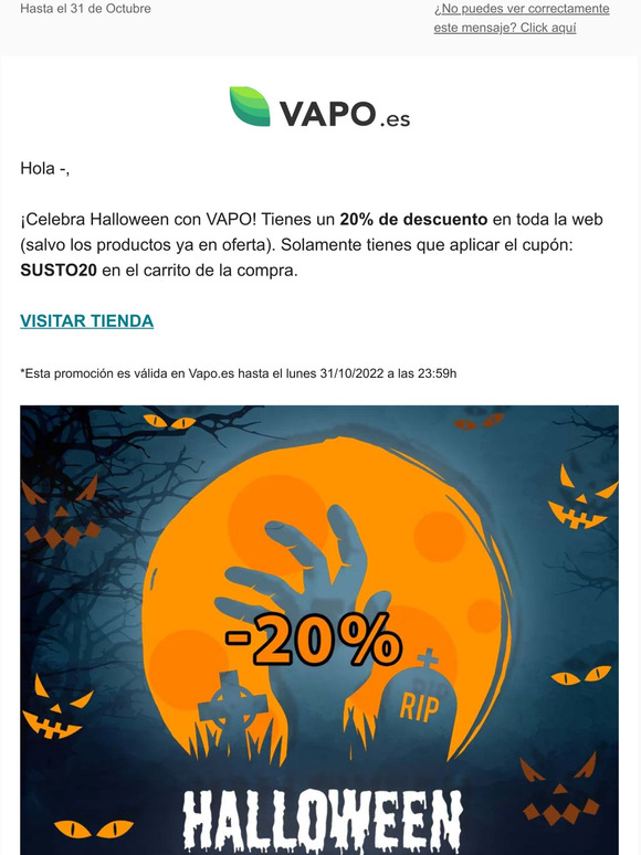 -20% EN TODA LA WEB 🎃