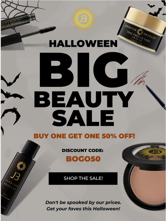 Buy One Get One 50% OFF! ONLY UNTIL NOV 1ST👻