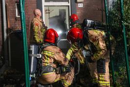 Huis in brand aan Anjerstraat in Helmond