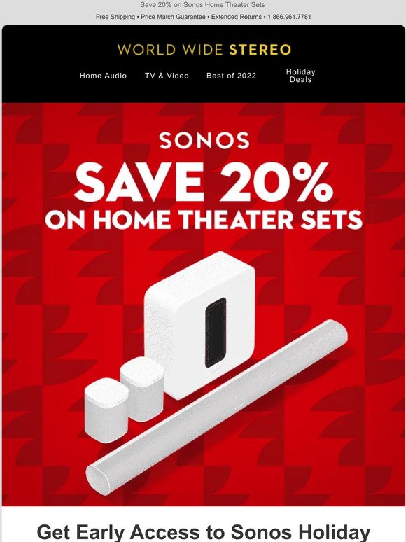🚨 3 DAYS ONLY: Sonos Flash Sale 💰