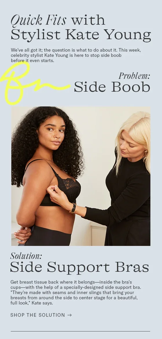 Bare Necessities: Side-Boob Solutions From Celeb Stylist Kate Young