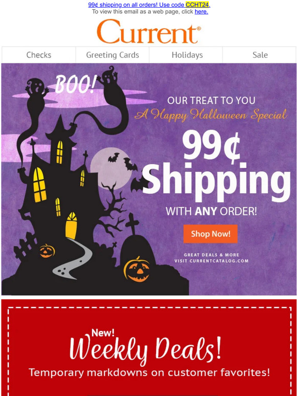 Current Catalog It's A Freaky Friday Special Shipping is Only 99