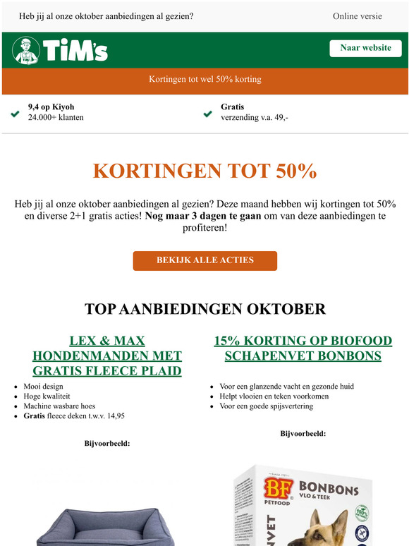 Nog maar 3 dagen te gaan!