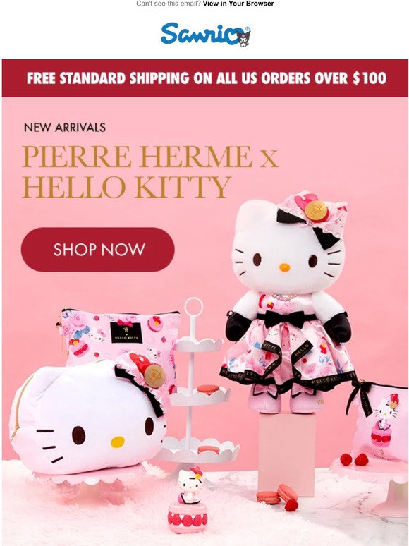 French pastries and Hello Kitty?