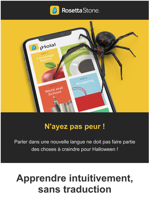 Bonjour ! N'ayez pas peur...