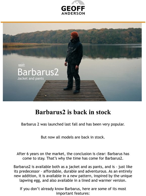 Barbarus is back