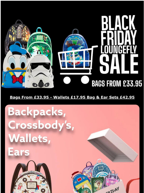 🛍 Early Access Black Friday Loungefly Sale