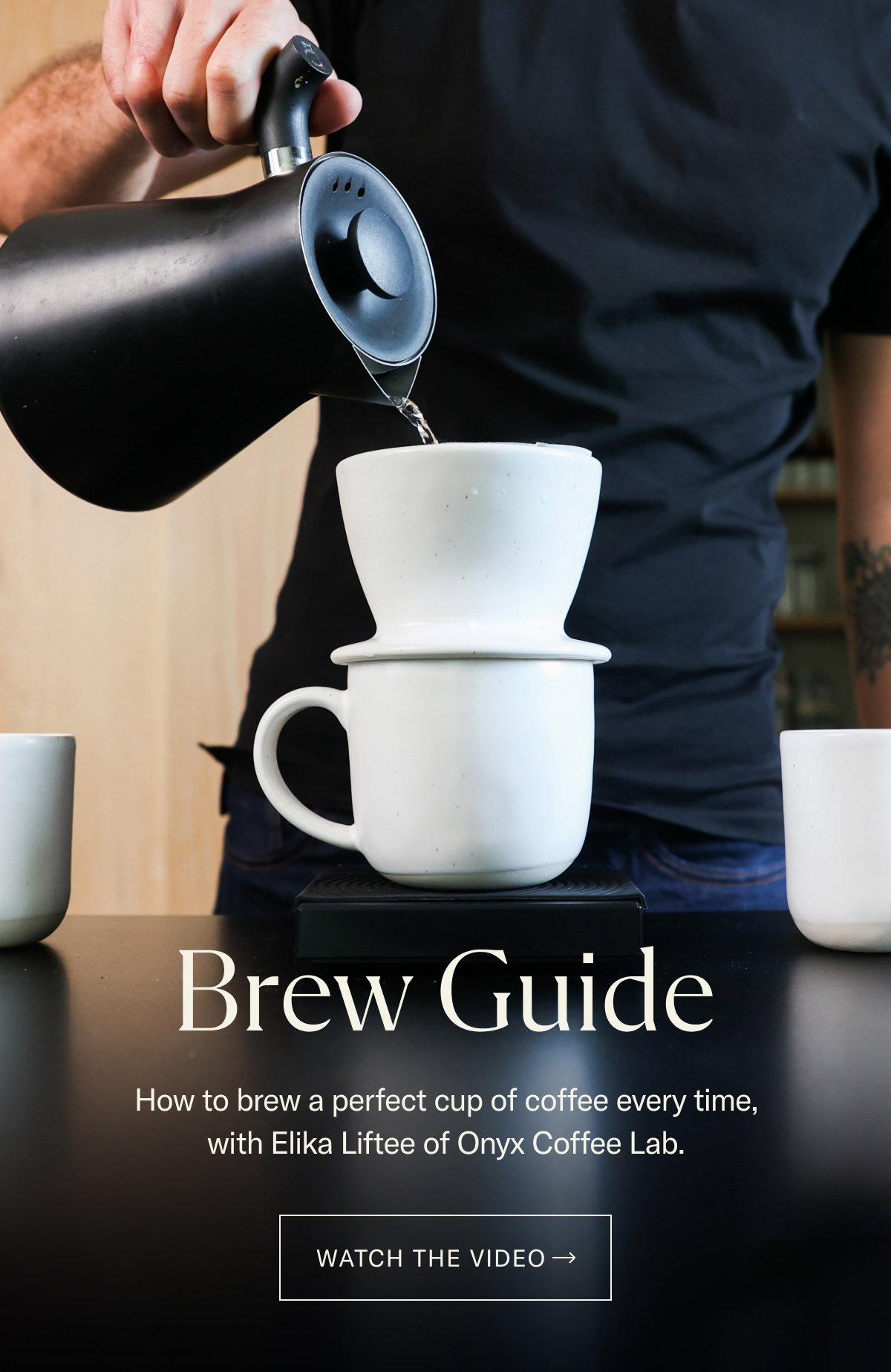 How to brew a perfect cup of coffee every time, with Elika Liftee of Onyx Coffee Lab.