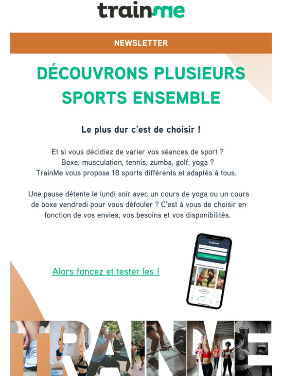 Pour Halloween profitez de 10% sur votre prochain cours TrainMe 🎃