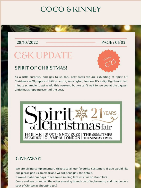 SPIRIT OF CHRISTMAS