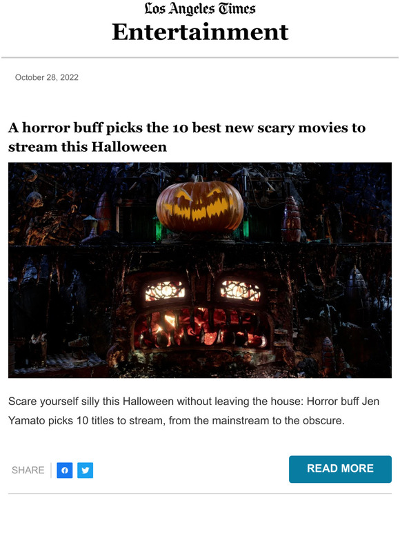 Los Angeles Times A guide to the 10 best new scary films to stream