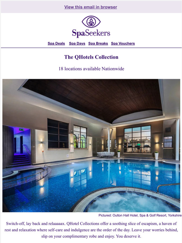 Spa Seekers A collection for you... Milled