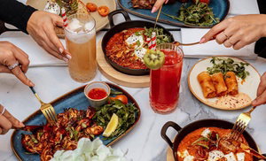 Mediterranean Meal with Drink at Loka Lounge Restaurant