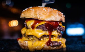 Choice of Burger, Fries and Drink