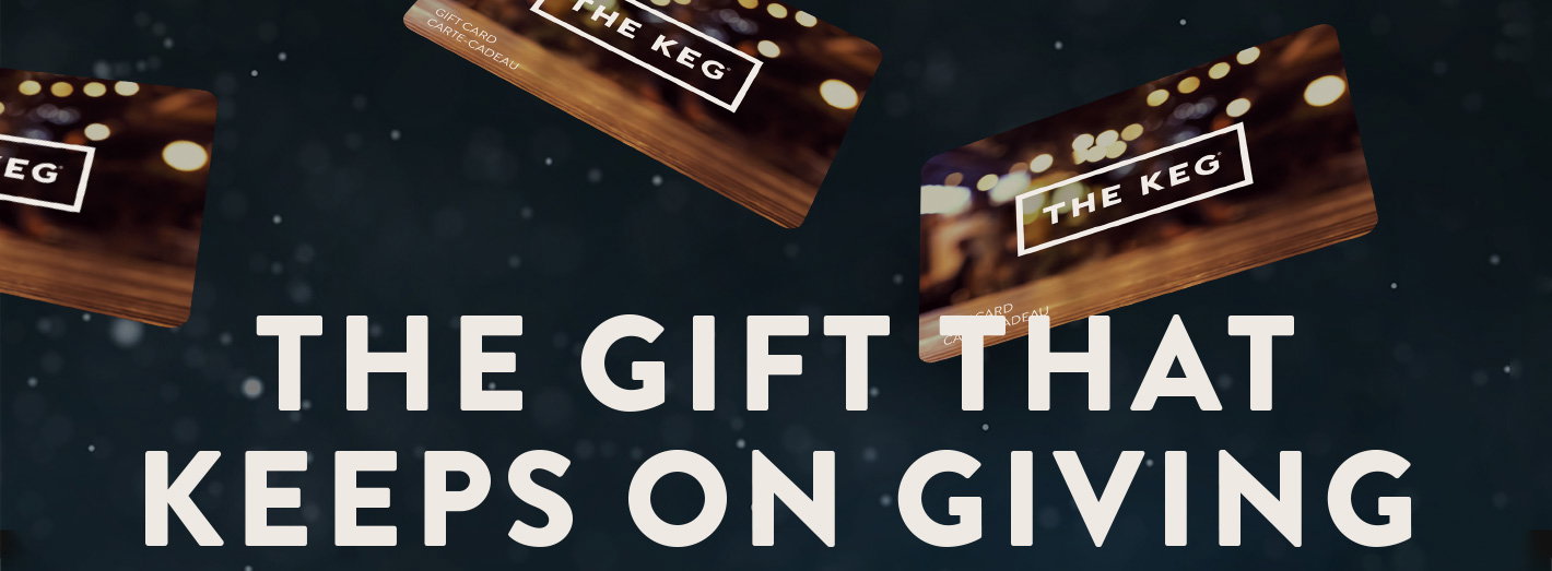 THE GIFT THAT KEEPS ON GIVING
