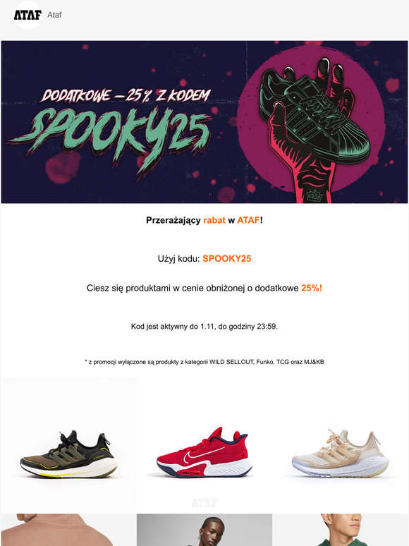 ☰ 👻🎃 STRASZNIE Tanio z Kodem Rabatowym SPOOKY25 w ATAF 🎃👻