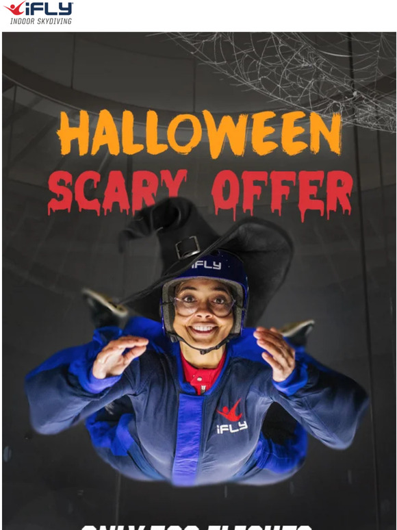 BOO! An offer so good it's scary....do you dare to fly?