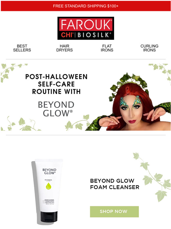 Scare off bad skin with Beyond Glow!