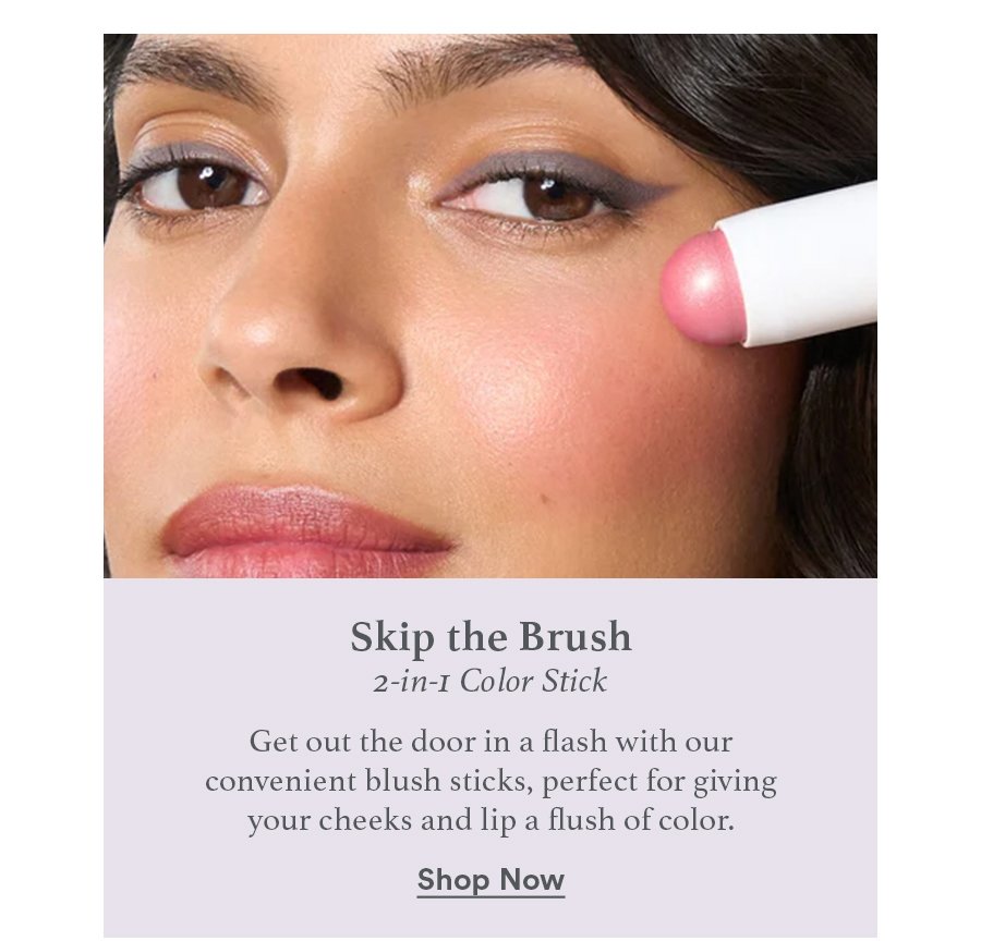 Skip the Brush 2-in-1 Color Stick