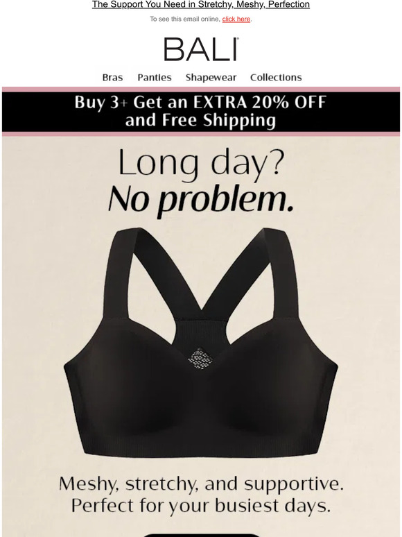 Bali Bras Busy Body? We Got You 💪 Milled