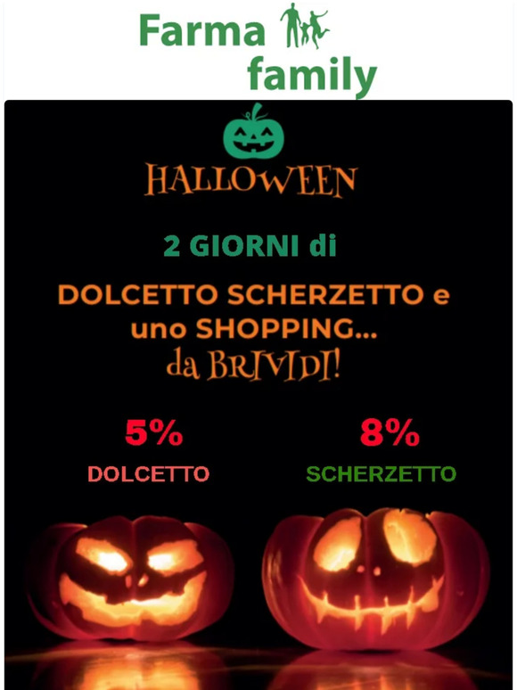 Dolcetto 5% o Scherzetto 8%?🎃 Buon Halloween