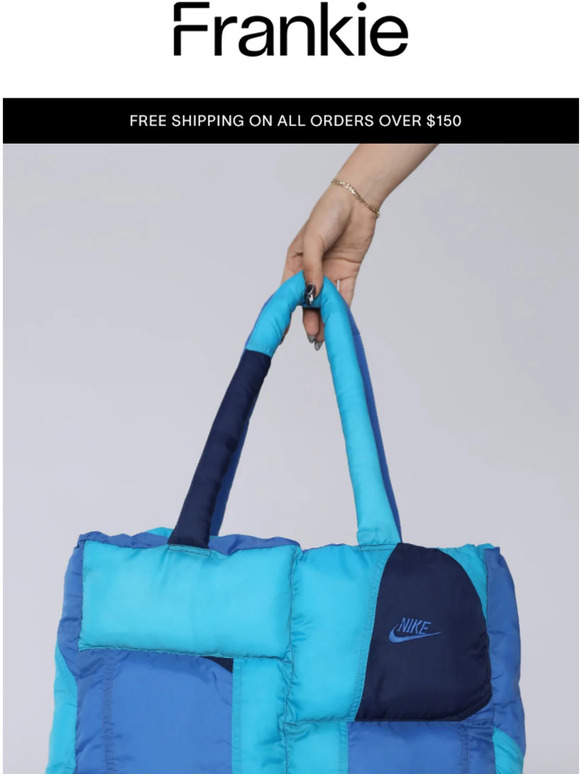 Rework Nike Puffer Tote Bag – Frankie Collective