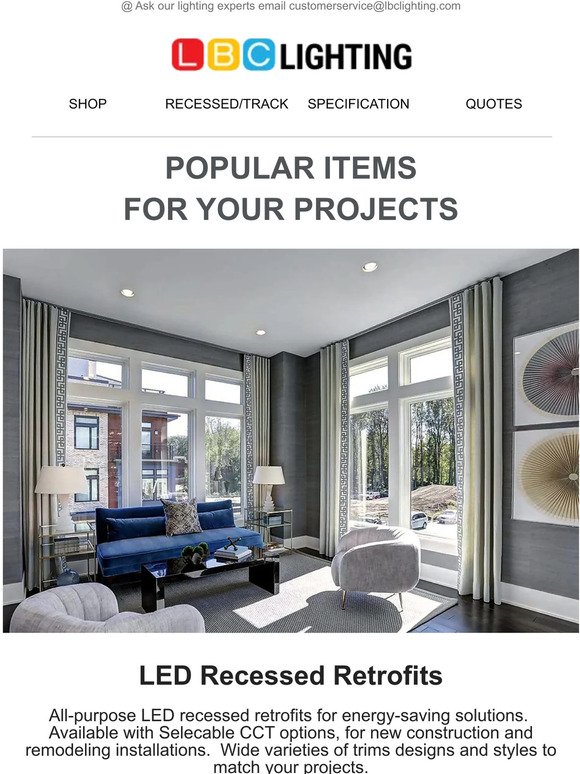 Popular Lighting Items For Your Projects