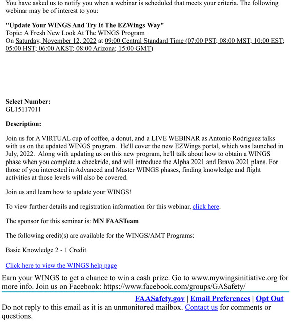 [GL15117011] Update Your WINGS And Try It The EZWings Way - FAASafety.gov