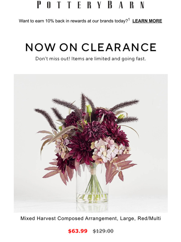 Pottery Barn Clearance alert! Milled