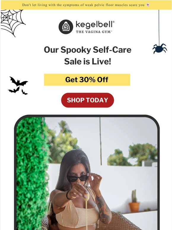 Our 30% Off Spooky Self-Care Sale is Live! 👻