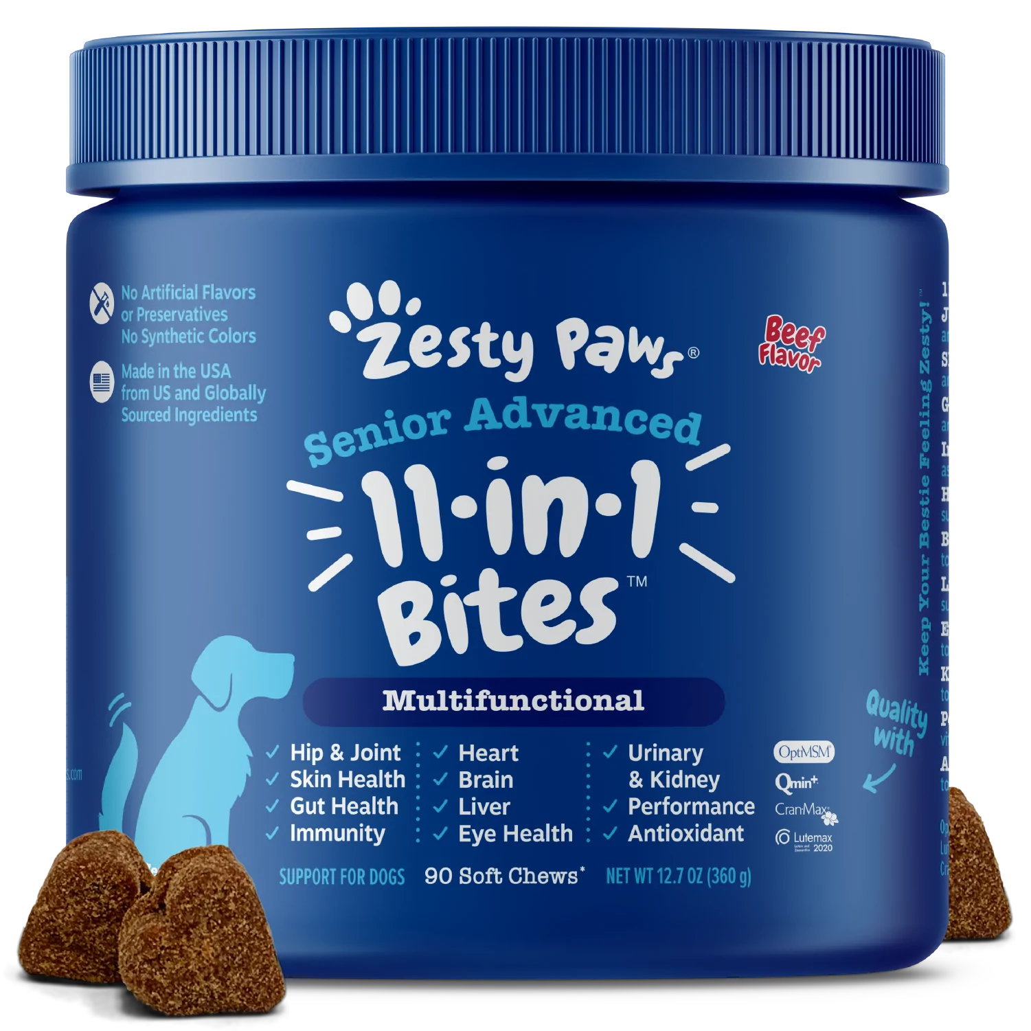 11-in-1 Multifunctional Bites™ for Senior Dogs - 1, 2, & 3 Packs!