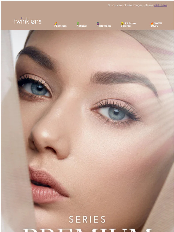 Twinklens 👁 Prescription Colored Contacts in the Name of PREMIUM Milled