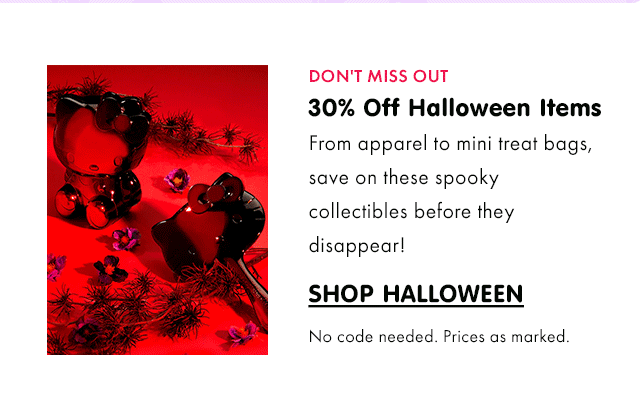 Don't Miss Out | 30% Off Halloween Items