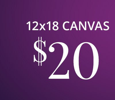 Last Chance: 12x18 Canvas For Only $20