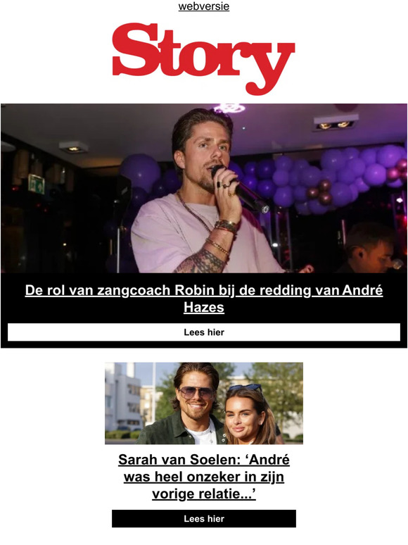 Story Be Story Deze Week Sarah Van Soelen Laat Haar Hart Spreken