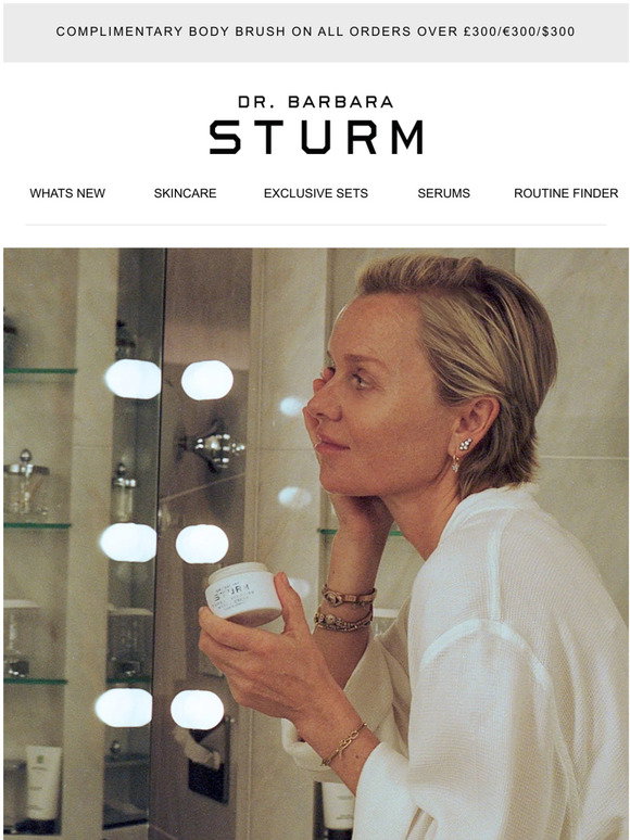 Dr. Barbara Sturm UK: Discover Dr. Sturm’s night-time routine 🌙 | Milled
