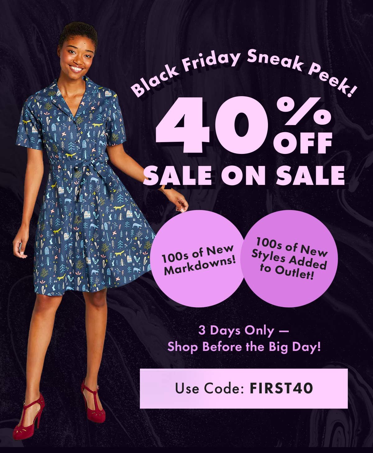 Black Friday Sneak Peek! | 40% Off Sale on Sale