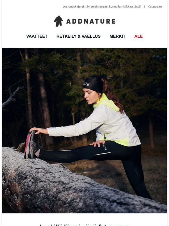 Turvallisesti lenkille pimeällä