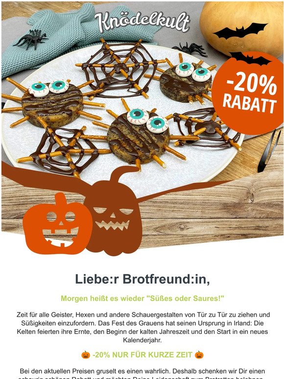 👻 Halloween-Sale -20% 👻