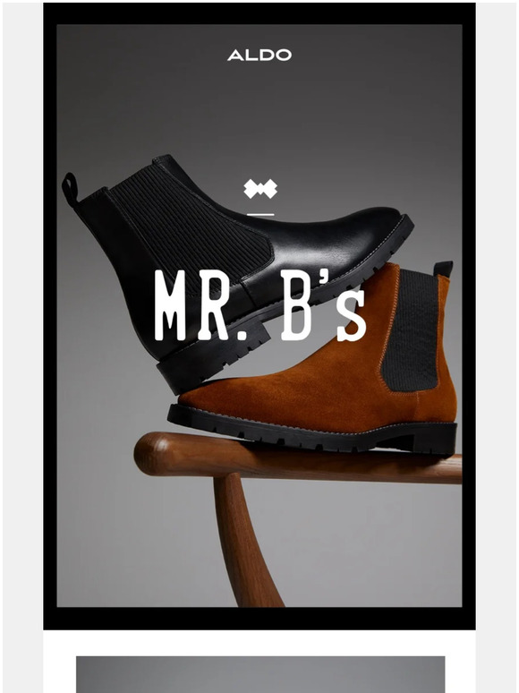 ALDO Shoes Check out the Gentlemen's Boutique Milled