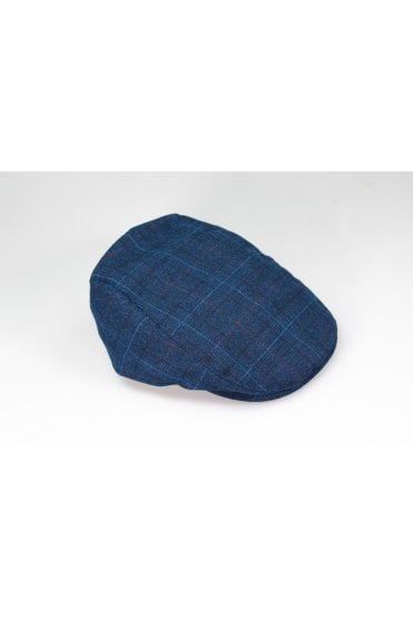 Cody Tweed Check Flat Cap