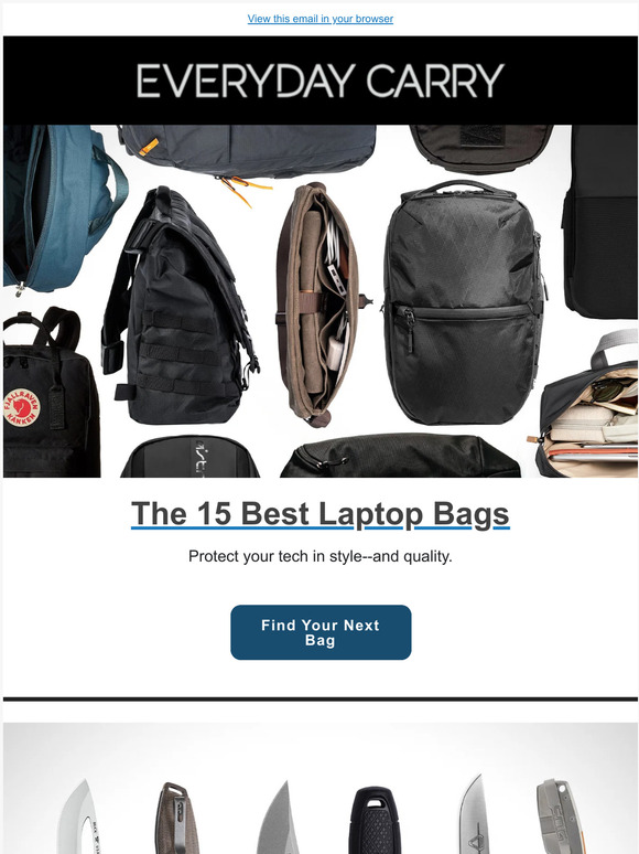 Everyday Carry The Best Laptop Bags for EDC 💻 Milled