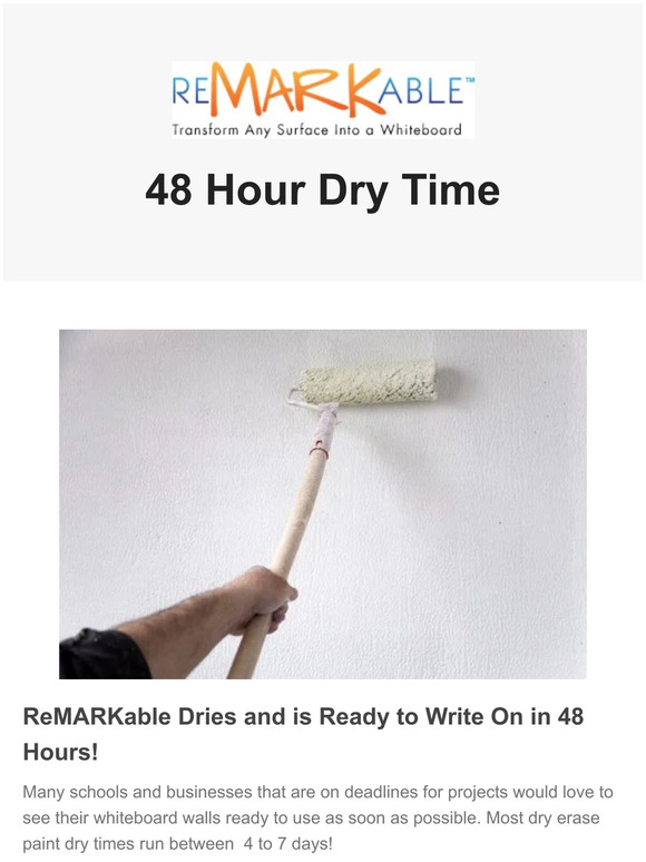 TSC Coatings LLC dba 360coatings The fastest DRY TIME of any whiteboard paint on the market