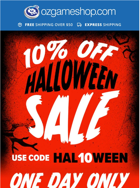🎃 Get a scarily good deal, 10% OFF everything!