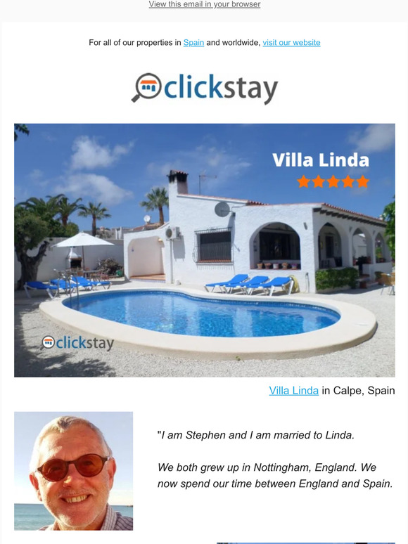 Meet Stephen, owner of Villa Linda