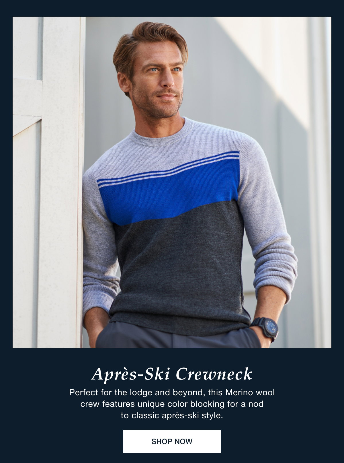 Apres-ski Crewneck - Shop Now