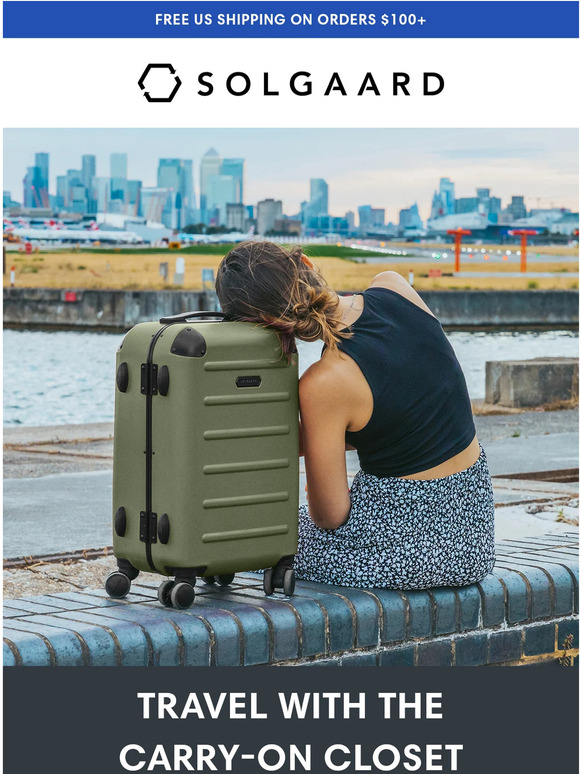 Solgaard Luggage designed for life onthego Milled