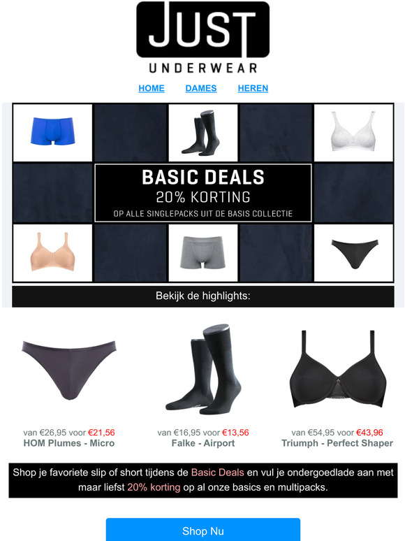 🔴 Basic Deals - 20% korting!