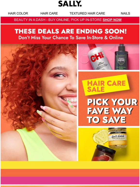 🚨 Last Chance - So Many Ways To Save On Hair Care!